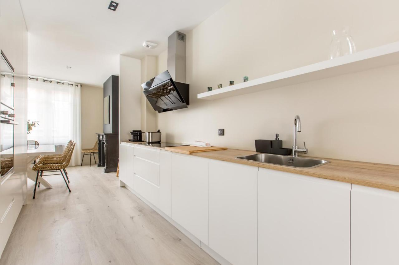 Appartement Spacieux Et Moderne 4 Chambres A 5Mn A Pieds Republique Lille Exterior foto